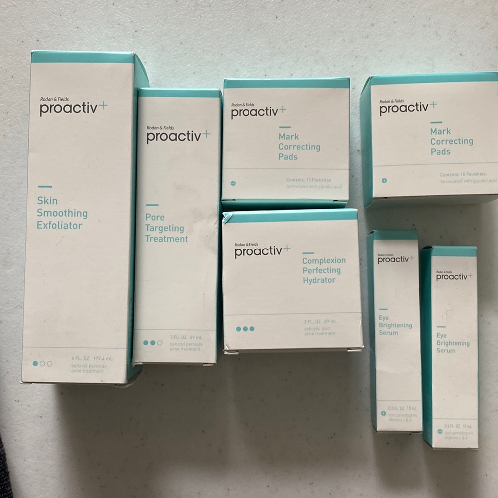 Proactive, new in boxes